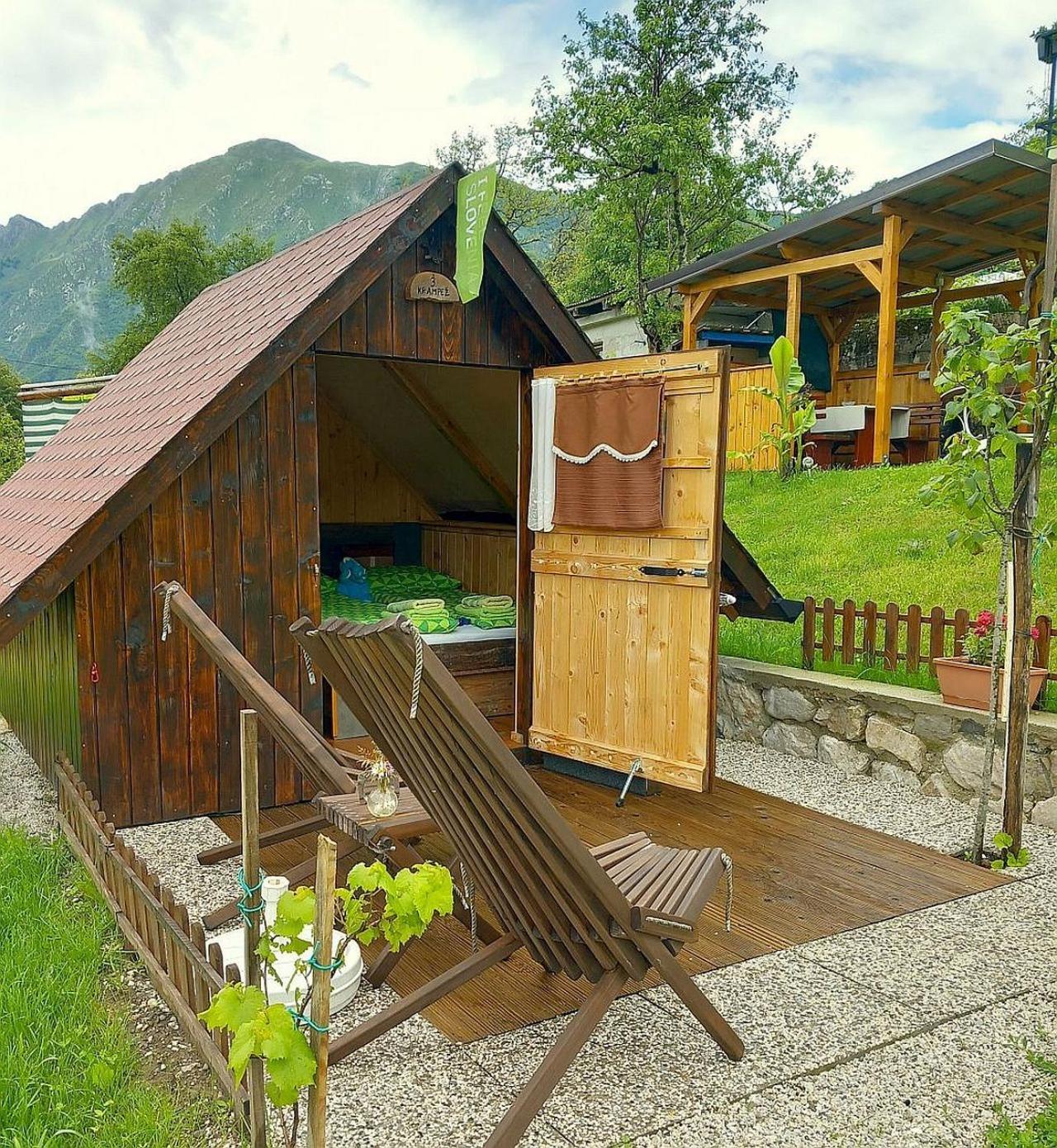 Krampez Hotel Kobarid Exterior foto